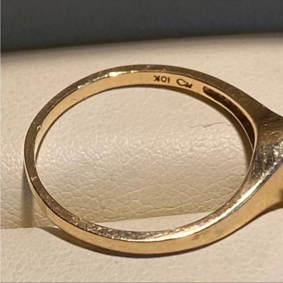 GOLD Opal vintage ring - Picture 4 of 6